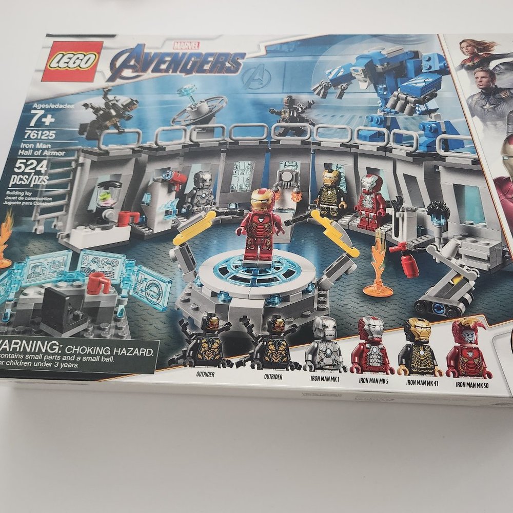 *NEW* LEGO 76125 Marvel Super Heroes Iron Man Hall of Armor